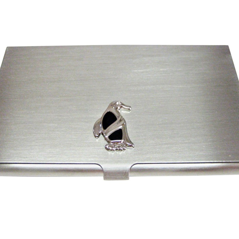 Penguin Bird Business Card Holder